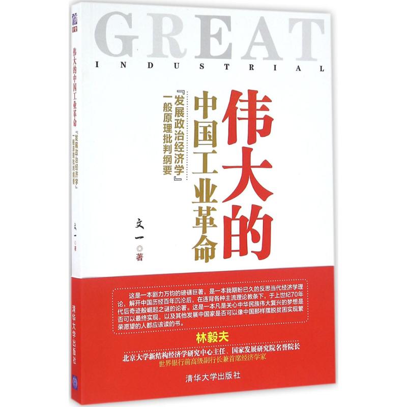 伟大的中国工业革命:"发展政治经济学"一般原理批判纲要 文一 著 著 经管、励志 文轩网