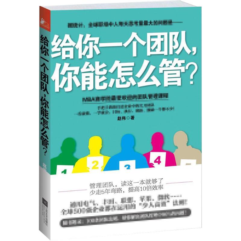 给你一个团队,你能怎么管? 赵伟 著 著 经管、励志 文轩网