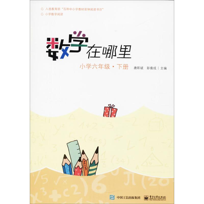 数学在哪里.小学6年级.下册 唐彩斌,彭翕成 主编 著 文教 文轩网