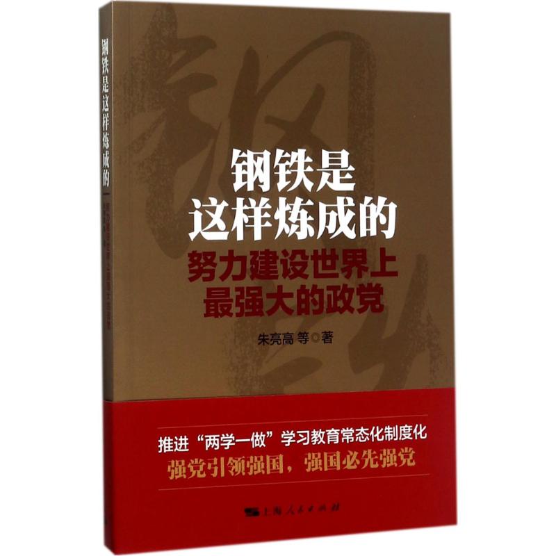 钢铁是这样炼成的:努力建设世界上最强大的政党 朱亮高 等 著 著 文学 文轩网