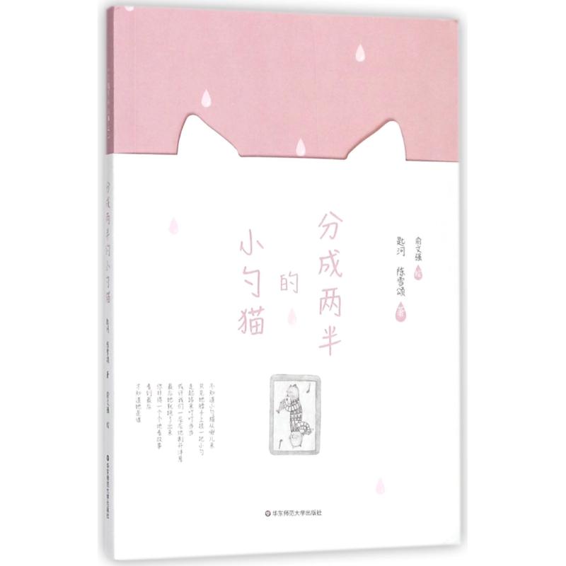 分成两半的小勺猫 匙河,陈雪颂 著 少儿 文轩网