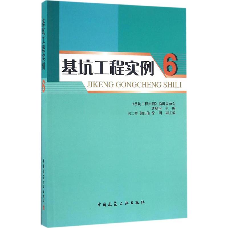 基坑工程实例 龚晓南 主编 专业科技 文轩网