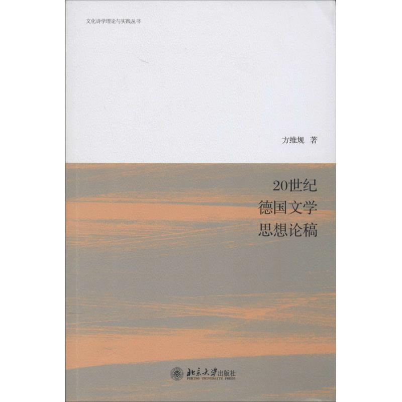 20世纪德国文学思想论稿 方维规 著作 文学 文轩网