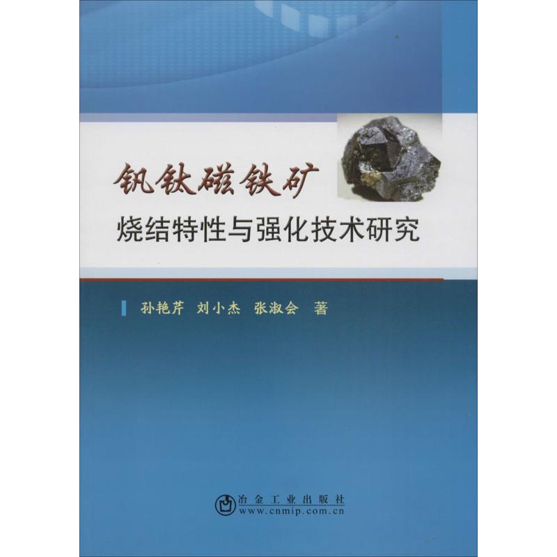 钒钛磁铁矿烧结特性与强化技术研究 孙艳芹,刘小杰,张淑会 著 专业科技 文轩网