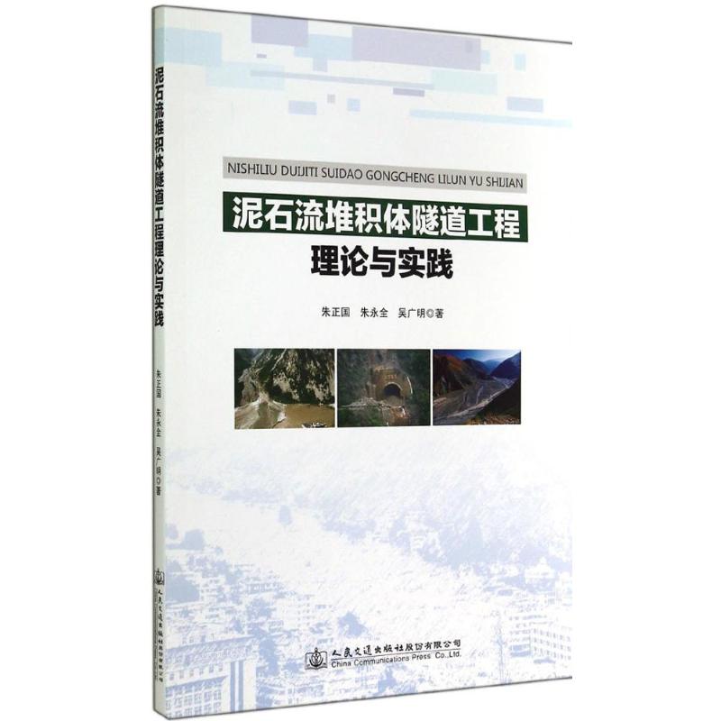 泥石流堆积体隧道工程理论与实践 朱正国 著 专业科技 文轩网