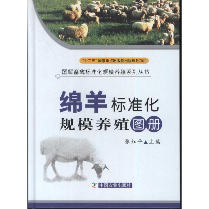 绵羊标准化规模养殖技术图册 张红平 编 著作 专业科技 文轩网