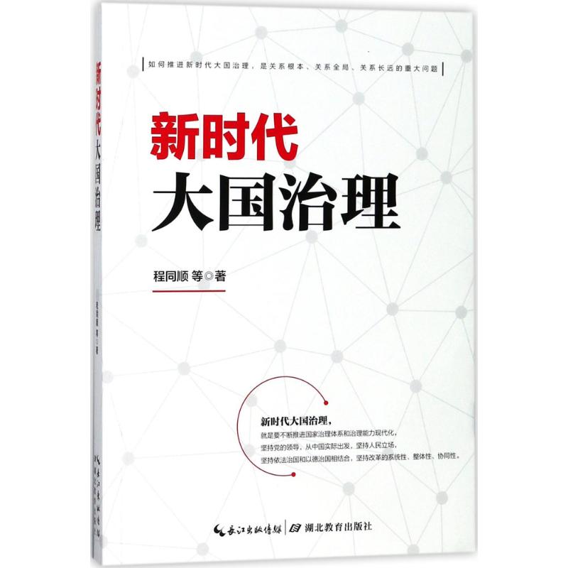 新时代大国治理 程同顺 等 著 社科 文轩网