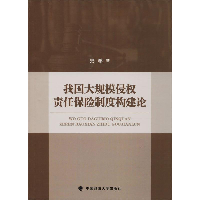 我国大规模侵权责任保险制度构建论 史黎 著 社科 文轩网