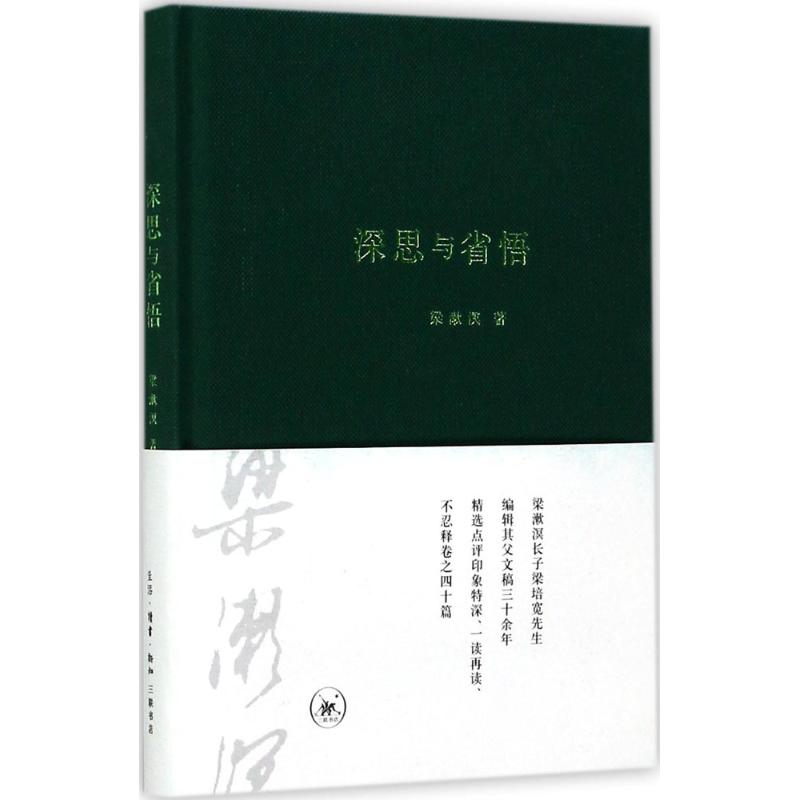 深思与省悟 梁漱溟 著;梁培宽 选编 著 文学 文轩网