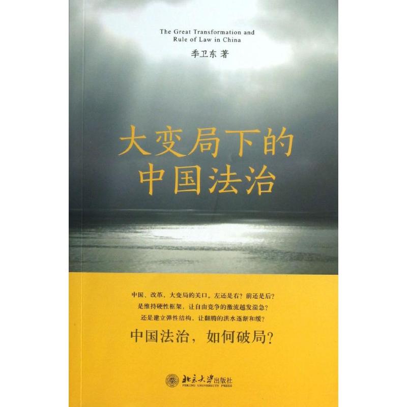 大变局下的中国法治 季卫东 著作 社科 文轩网