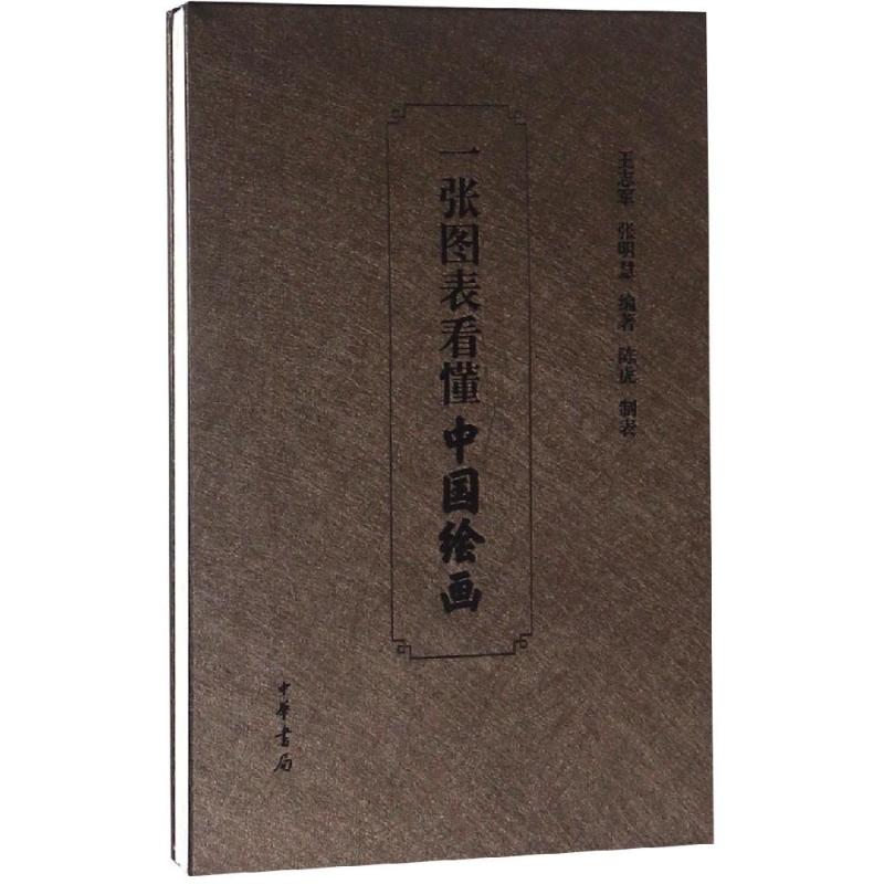 一张图表看懂中国绘画(精) 王志军著 张明慧  编著   陈虎 制表 著 艺术 文轩网