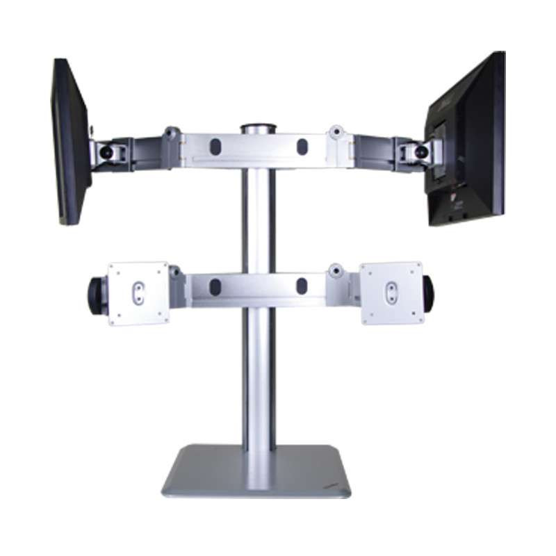 ThinkWise/慧想L401电脑液晶显示器桌面万向旋转升降金属四屏支架