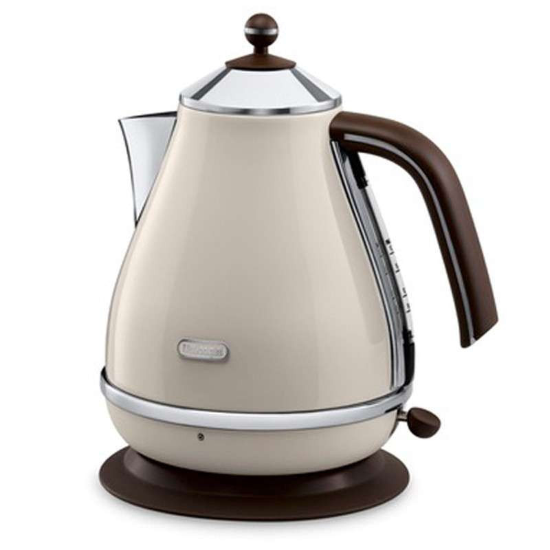 德龙(DeLonghi) KBO2001.VBG（奶油白）电热水壶 食品级304不锈钢 1.7升 大容量 自动断电