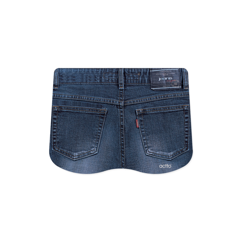 韩国Actto/安尚MSP-22牛仔裤创意个性鼠标垫