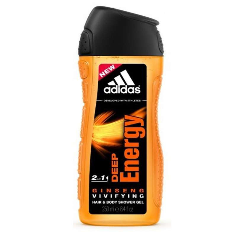阿迪达斯（Adidas） 能量男士三件套装（喷雾150ml+沐浴露250ml+走珠50ml）