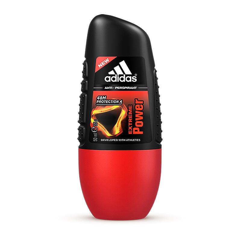 阿迪达斯(adidas)止汗香体男士走珠滚珠50ml 炫能