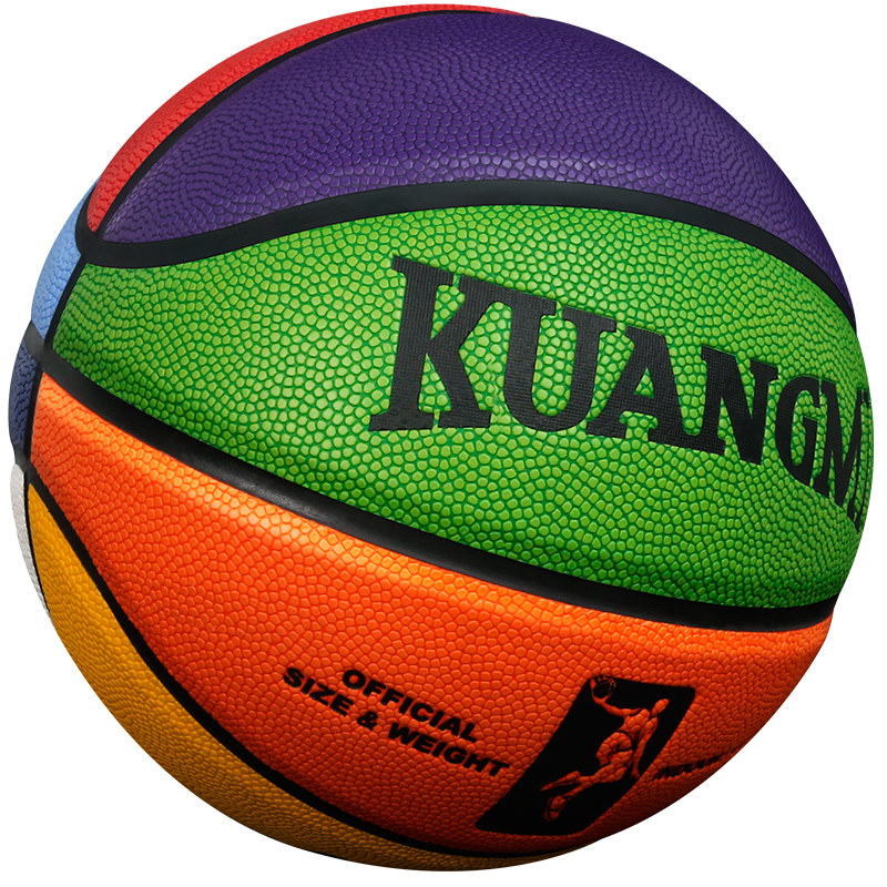 狂迷篮球室内外耐磨篮球5号球篮球 儿童标准比赛篮球7号球lanqiu