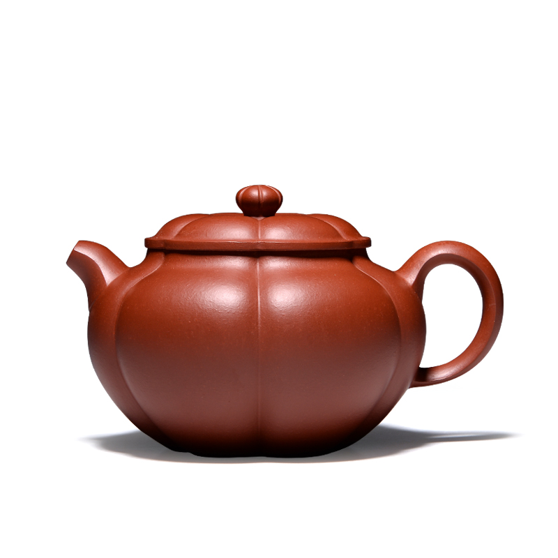 子冶海棠壶原矿大红袍宜兴紫砂壶茶具名家纯全手工茶具正品