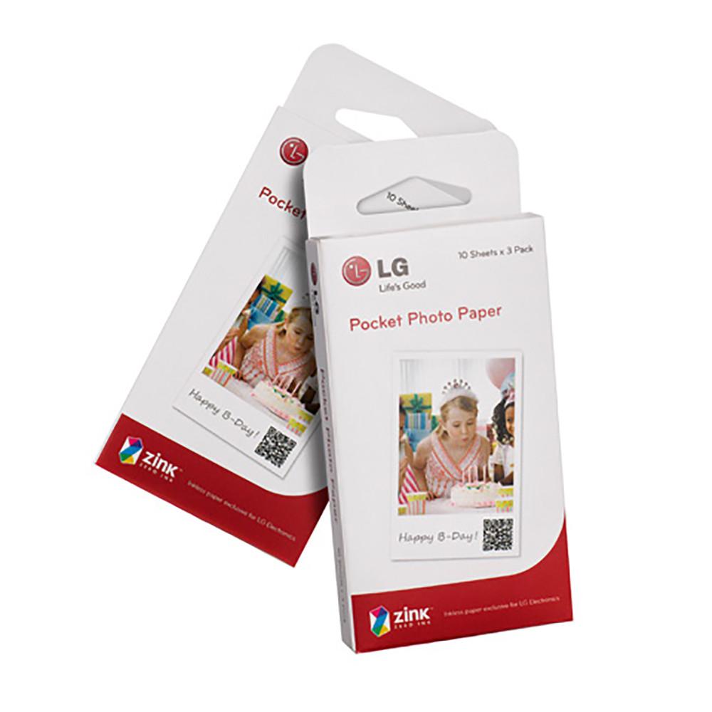 LG PS2203 口袋相印机 趣拍得专用相纸 30张/盒