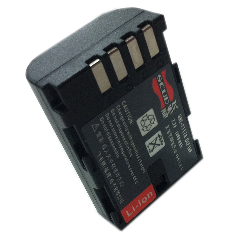 飞毛腿SCUD适用松下DMC-GH4 GH3 GH5 BLF19GKBLF19E适马SDQ BP-61电池1860mAH