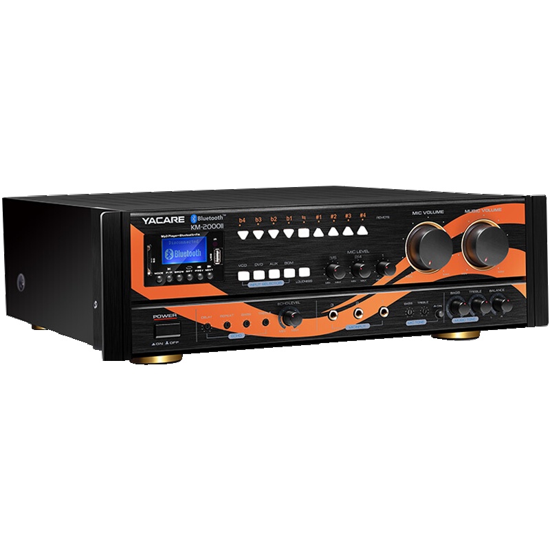 雅桥km-2000ii功放 家用 蓝牙 大功率 ktv 功放机 ktv 家用大功率蓝牙