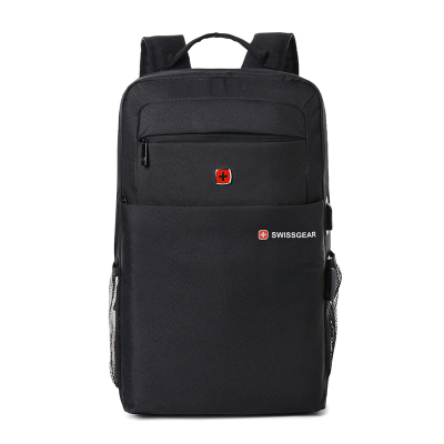 SWISSGEAR瑞士军刀 十字系列时尚休闲双肩包 SA-888尼龙电脑包 背包 旅行包 男 通用 书包