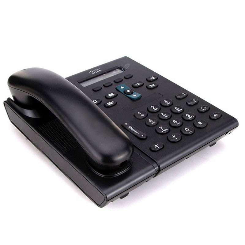 CISCO 思科 CP-6921-C-K9 网络IP电话 支持两个号码 全双工扬声器电话