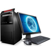 联想(Lenovo) 扬天 T4900V 台式电脑（I7-3770 4G 1T1G独显 DOS 标配20英寸显示器）