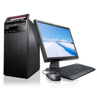 联想(Lenovo) 扬天T4900V台式电脑(I3-4150 4G 500G 1G独显 DVD WIN7黑)