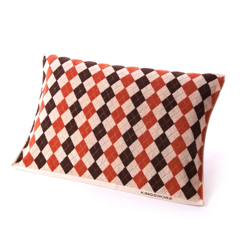 KING SHORE/金号正品 纯棉枕巾两条装 全棉一对加厚 柔软舒适80*52