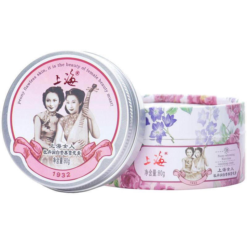 女人牡丹精油雪肤营养雪花膏 牡丹味 80g