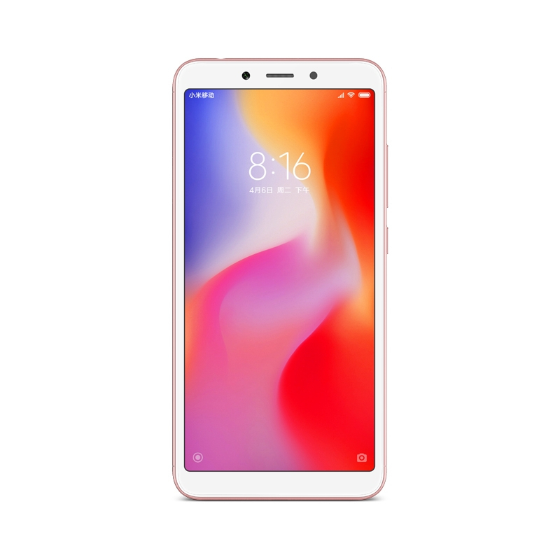小米 红米6A 樱花粉 3GB+32GB 全网通版移动联通电信4G手机 双卡双待