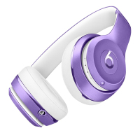 Beats Solo3 Wireless 头戴式 降噪 无线耳机 蓝牙耳机 游戏耳机 运动耳机 手机耳机 紫色