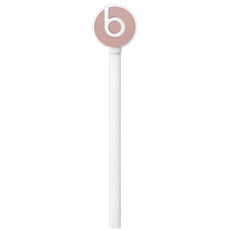 Beats urBeats 入耳式 手机音乐 重低音耳机 耳塞 防缠绕耳机线 三键线控 带麦 金属外壳 运动耳机 玫瑰金