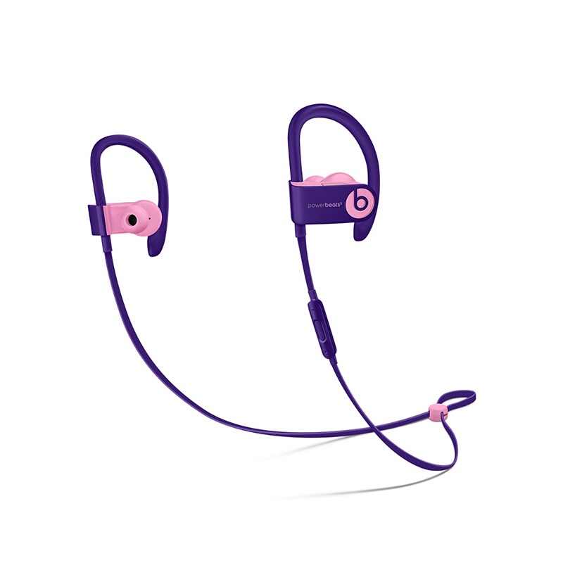 Beats Powerbeats3 Wireless 蓝牙无线 入耳式 耳塞式 耳挂式 耳机耳麦 紫色