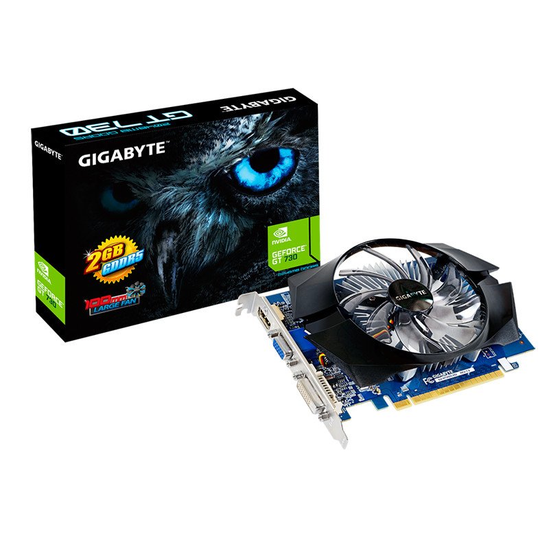 包邮 技嘉/GIGABYTE GV-N730D5-2GI GT730 2G DDR5 2.0新款 台式机独立游戏显卡