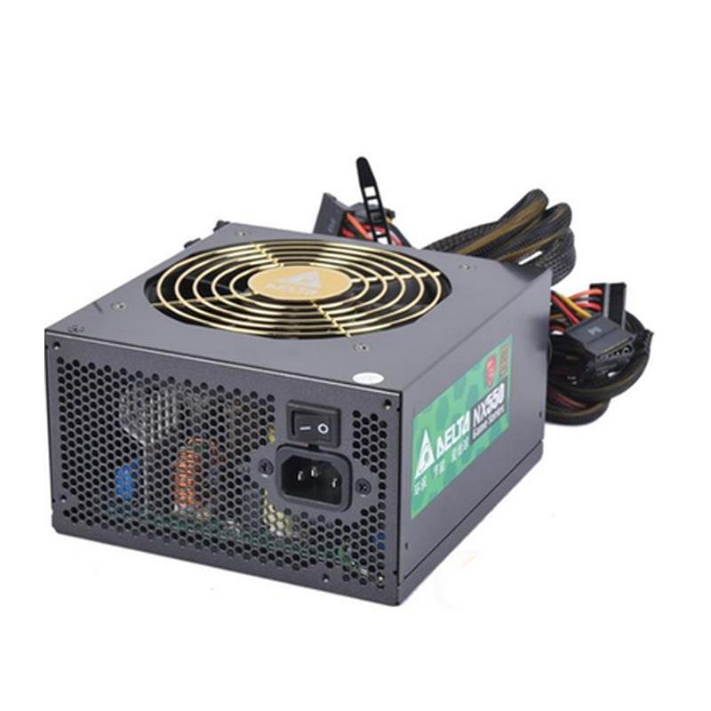 台达（DELTA）额定550W NX550 电源（80PLUS铜牌/12CM温控静音风扇/支持背线）