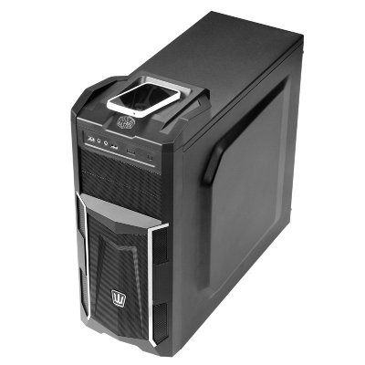 酷冷至 尊(CoolerMaster)毁灭者二代 游戏机箱(ATX/USB3.0/背走线/电源下置/支持SSD)黑色