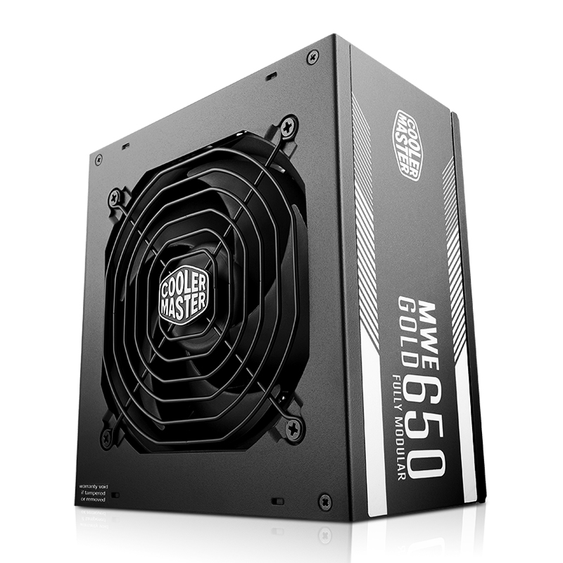 酷冷至尊（CoolerMaster）额定650W MWE650 台式机电源电脑电源（80PLUS金牌/全模组)