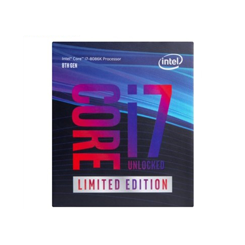 Intel/英特尔酷睿i7-8086k纪念版盒装处理器 6核心12线程 CPU