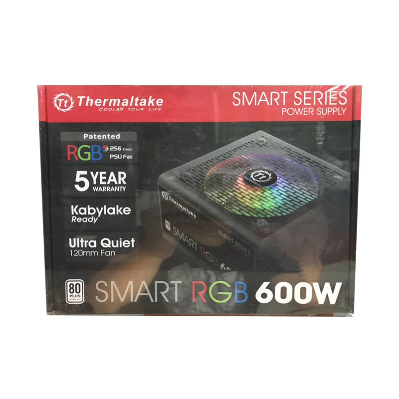 Tt（Thermaltake）Smart RGB 600W 电源 RGB 600W 80 PLUS认证