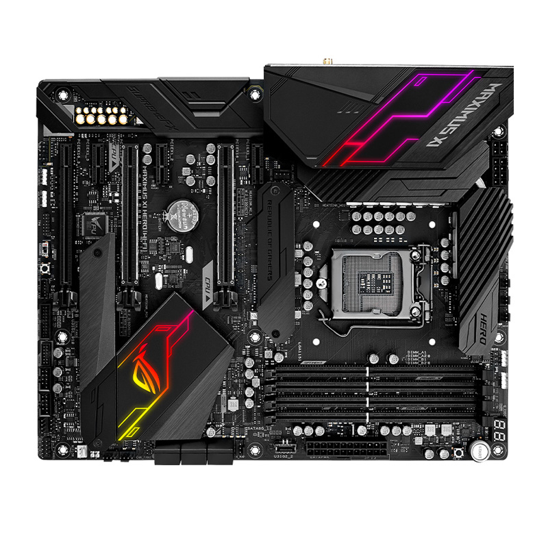 华硕 玩家国度（REPUBLIC OF GAMERS）ROG MAXIMUS XI HERO (WI-FI) 主板 M11H板载WIFI （Intel Z390/LGA 1151）