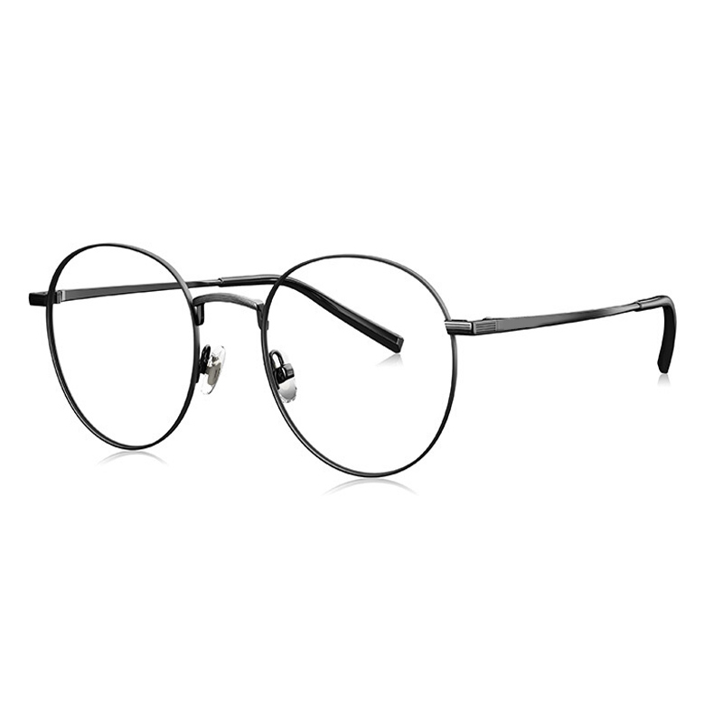绿瓦近视眼镜架男女情侣防蓝光明星款2019新款没有度数平光眼镜框复古金属光学架