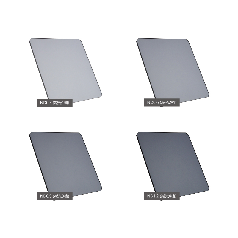 英国FORMATT HITECH海泰 ND低密度 中灰方形减光镜 100X100 mm 3片套装树脂