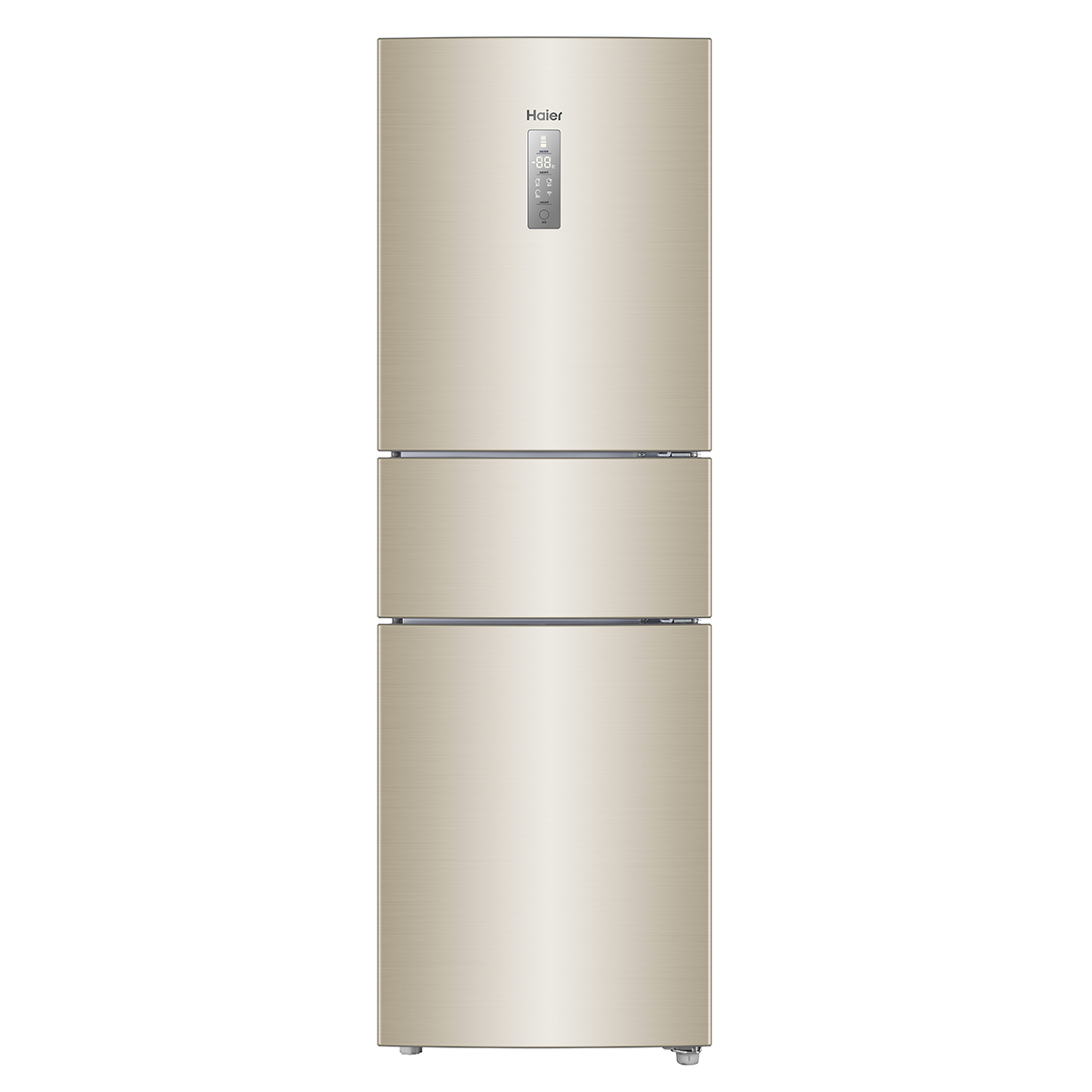 海尔(Haier) 三门冰箱 BCD-217WDVLU1海尔217升金厨冰箱 风冷无霜 变频节能