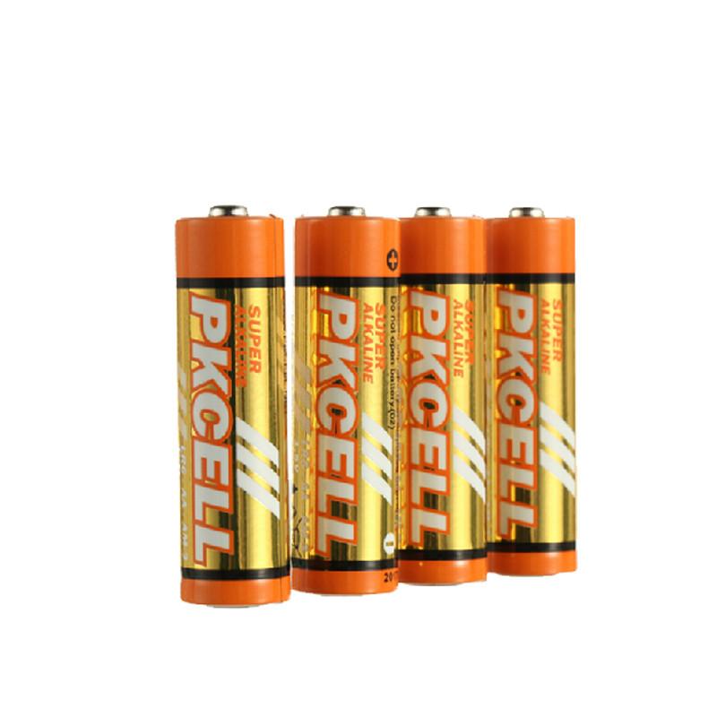 比苛 1.5v碱性一次性5号AA普通干电池4节卡装 正品厂家环保耐用