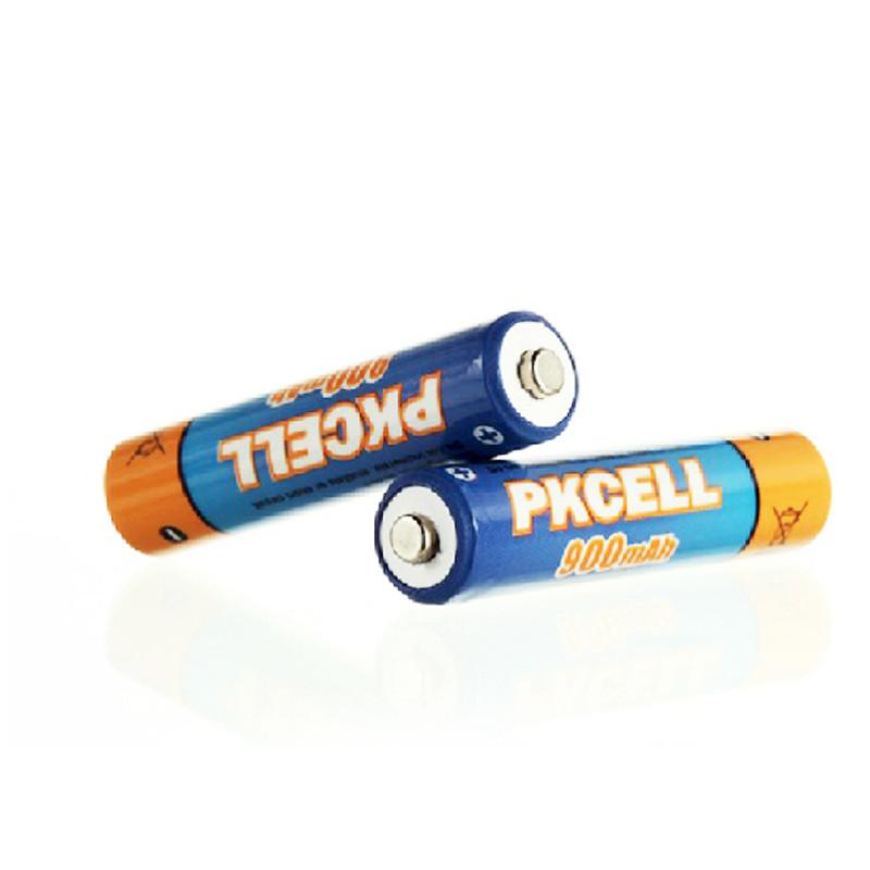 比苛pkcell 七号镍氢环保耐用900毫安AAA7号可充电电池2节装7#