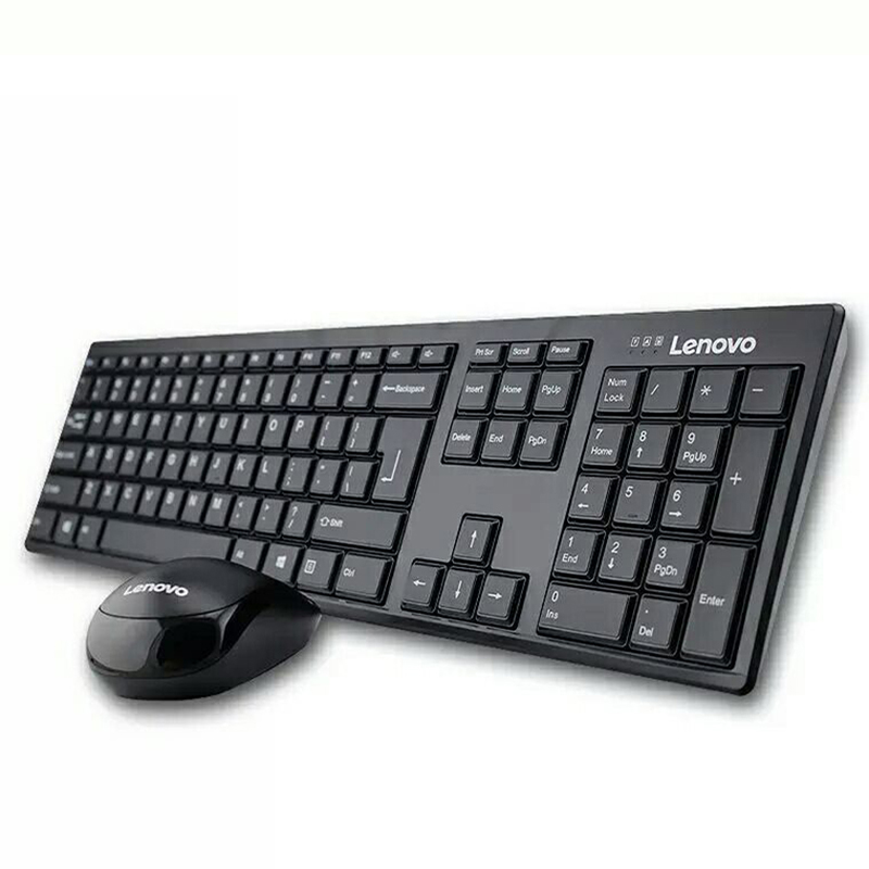 Lenovo/联想KN100电脑无线键鼠套装轻薄 笔记本台式无线鼠标键盘