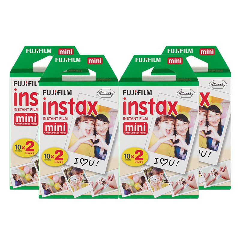 富士instax mini7S/8/25/50/70/90专用 相纸组合80张 海外直供