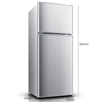 雪花(SNOWFLK) BCD-102 102升 家用冷藏冷冻小冰箱 双门冰箱 电冰箱